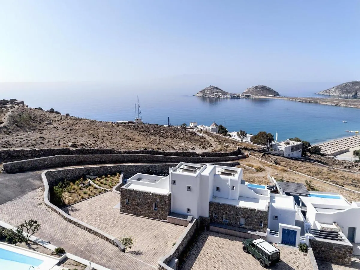Villa Agapi, 2 Min Walk To The Beach & Heated Pool, By Red Windmill Villas Kalafatis 0*,